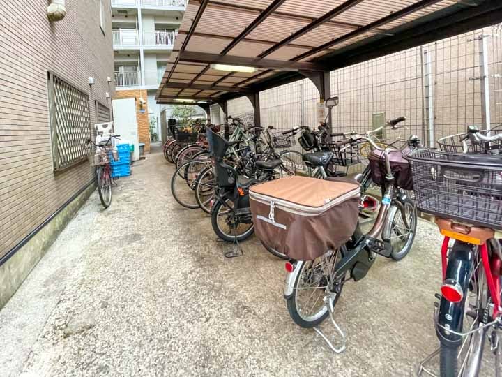 駐輪場の様子